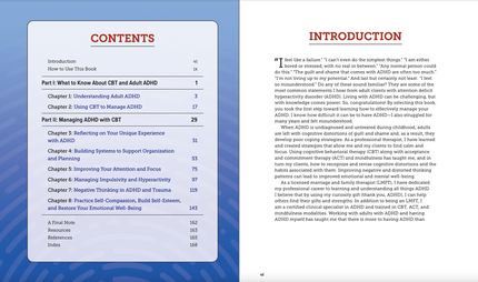 The CBT Workbook for Adult ADHD: Evidence-Based Exercises to Improve Your Focus, Productivity, and Wellbeing