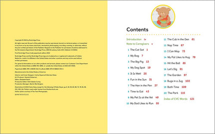 Learn to Read: CVC Words Storybook: 20 Simple Stories & Activities for Beginner Readers