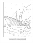 Titanic Coloring Book for Kids: 30 Coloring Activities to Learn About the Titanic