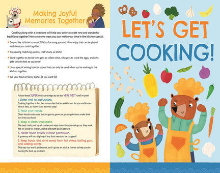 My Very First Cookbook: Joyful Recipes to Make Together! A Cookbook for Kids and Families with Fun and Easy Recipes for Breakfast, Lunch, Dinner, Snacks, and More (Little Chef)