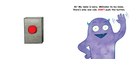 Don't Push the Button!: A Funny Interactive Book For Kids