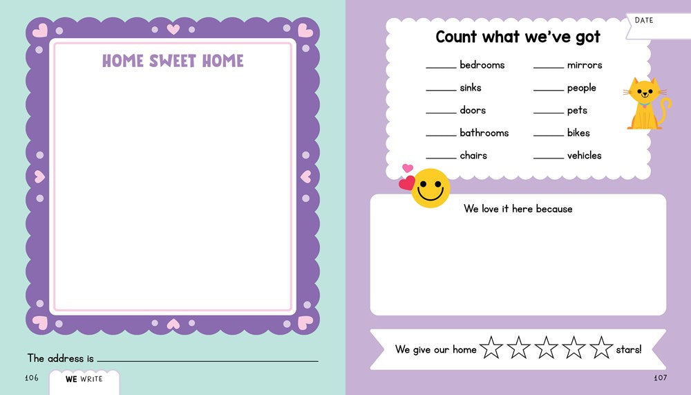 My First Mom and Daughter Journal: An activity book for girls and moms together