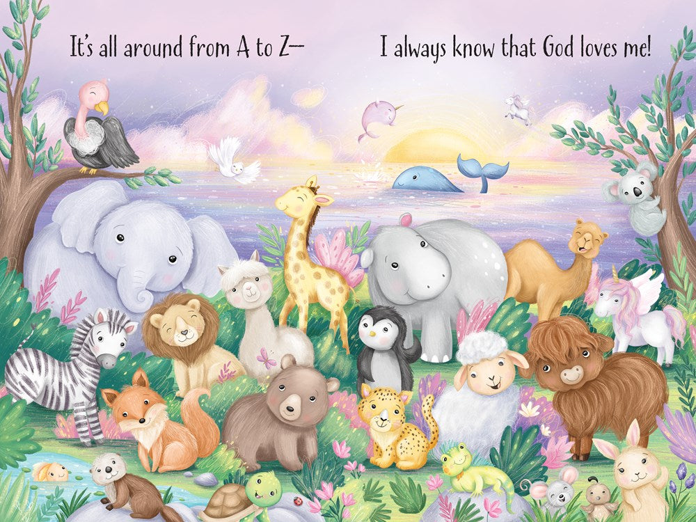 ABC God Loves Me: An Alphabet Book About God's Endless Love for Babies and Toddlers