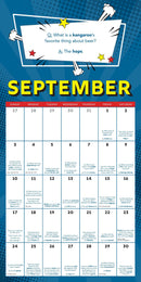 2023 Dad Jokes Wall Calendar