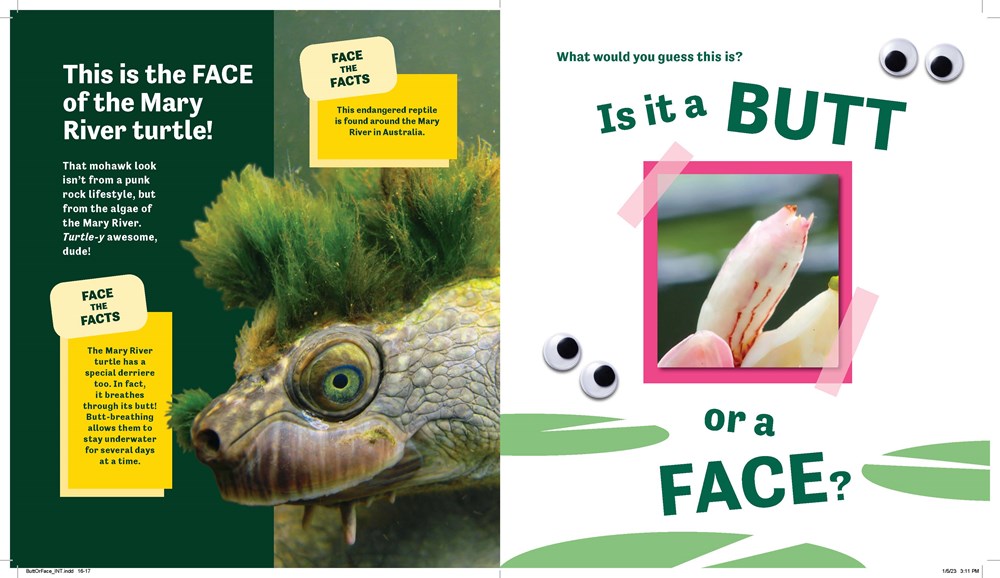 Butt or Face?: A Hilarious Animal Guessing Game Book for Kids