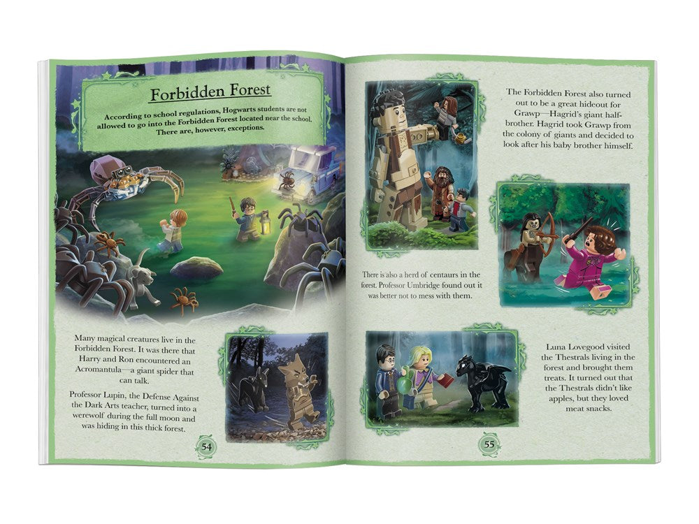 LEGO(r) Harry Potter(tm) Magical Year at Hogwarts: Christmas Activity Book with Fun Facts, Play Scene, Basic Brick Kit, and 3 LEGO(R) Minifigures to Inspire Imagination and Creativity!