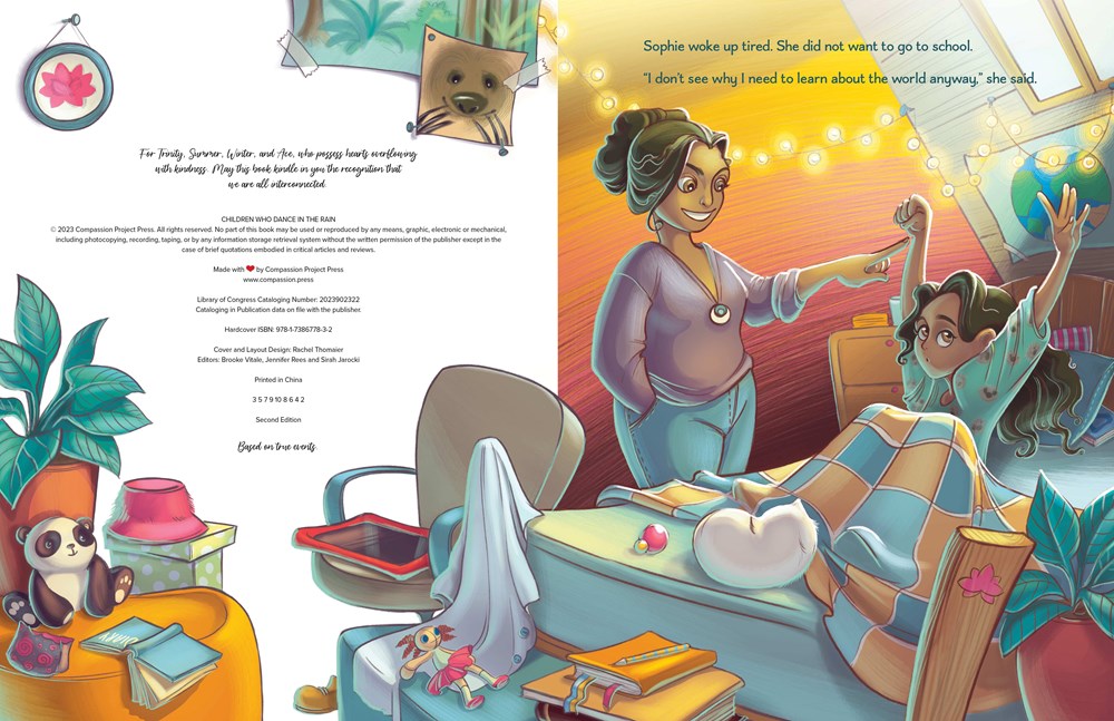 Children Who Dance in the Rain: Children's Book of the Year Award, a Book About Kindness, Gratitude, and a Child's Determination to Change the World