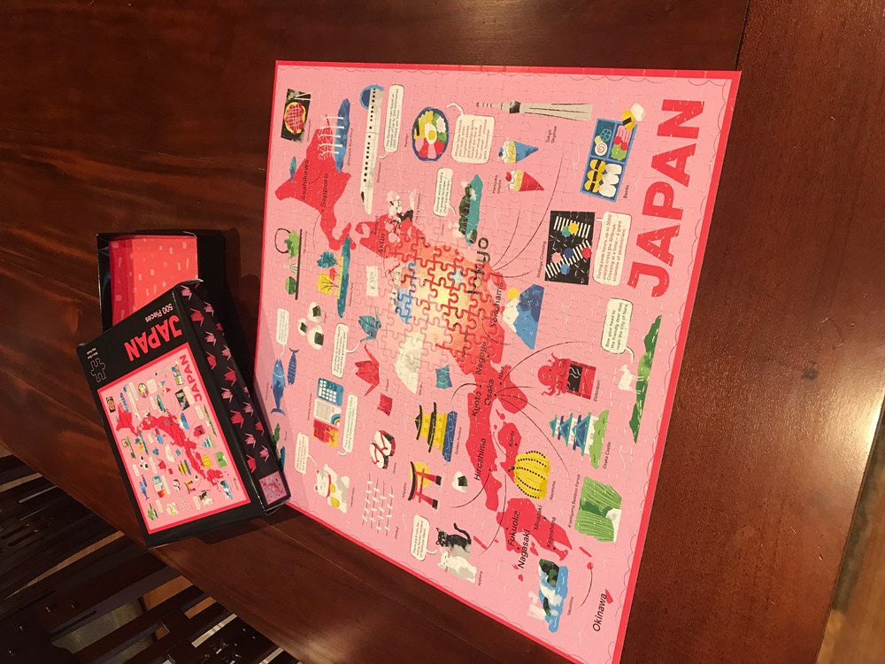Japan Map Puzzle
