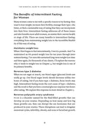 The Essential Guide to Intermittent Fasting for Women