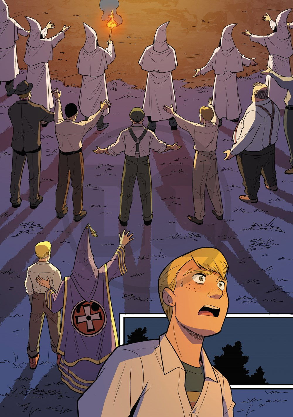 Superman Smashes the Klan