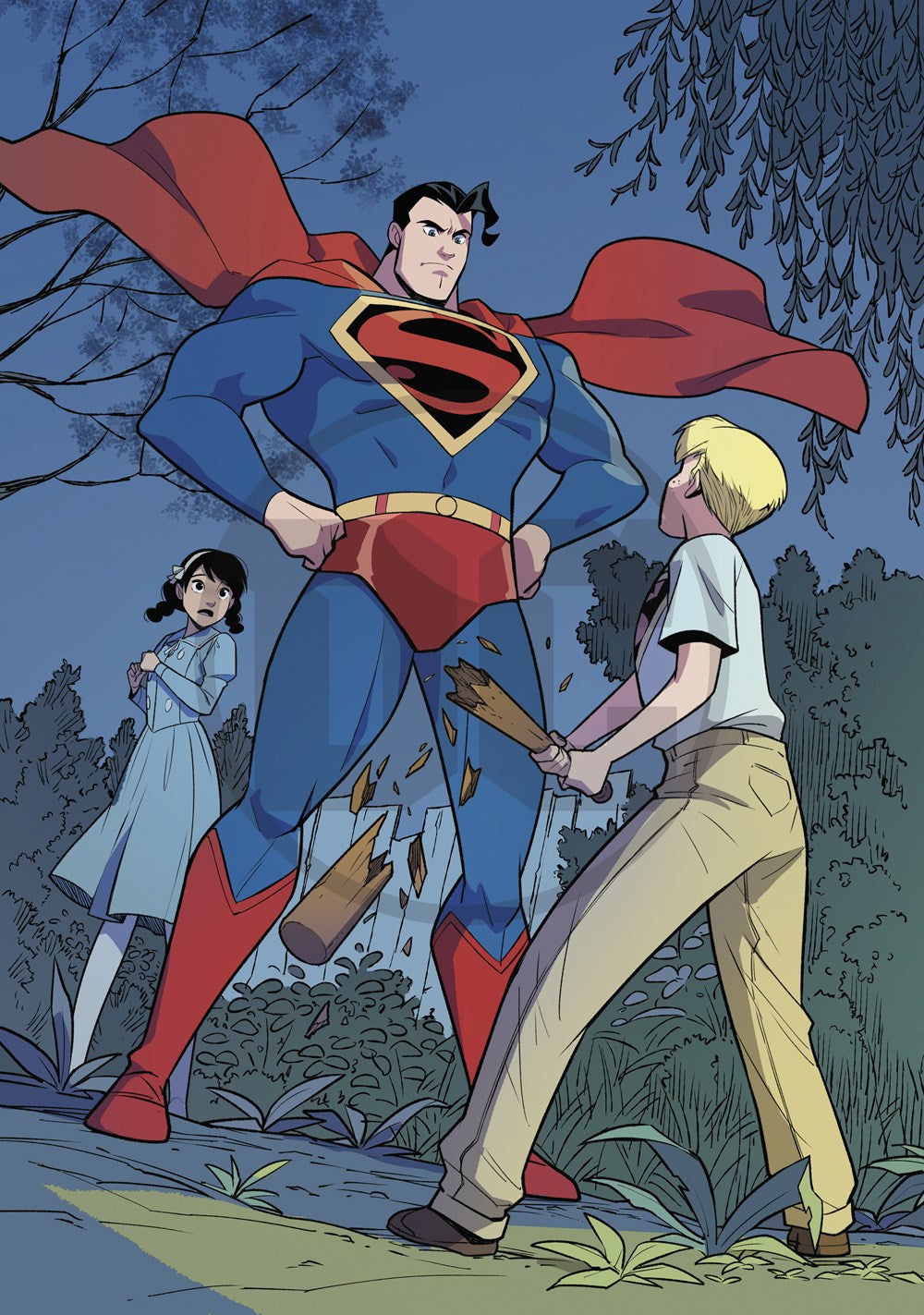 Superman Smashes the Klan