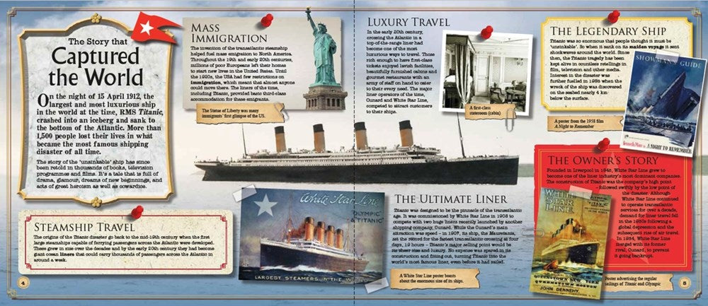 The Story of Titanic for Children: Astonishing Little-Known Facts and Details About the Most Famous Ship in the World (Y)
