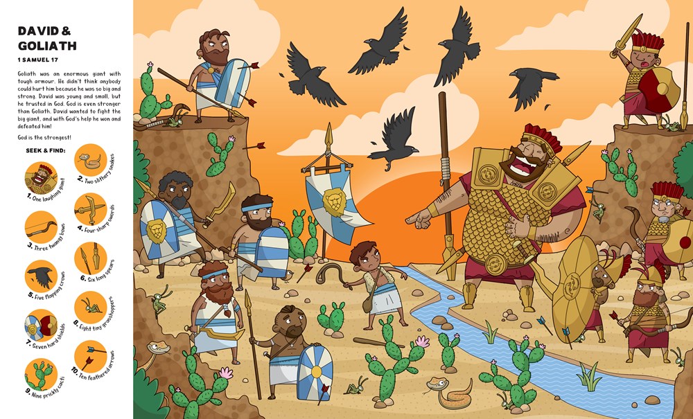 Seek and Find: Old Testament Bible Stories