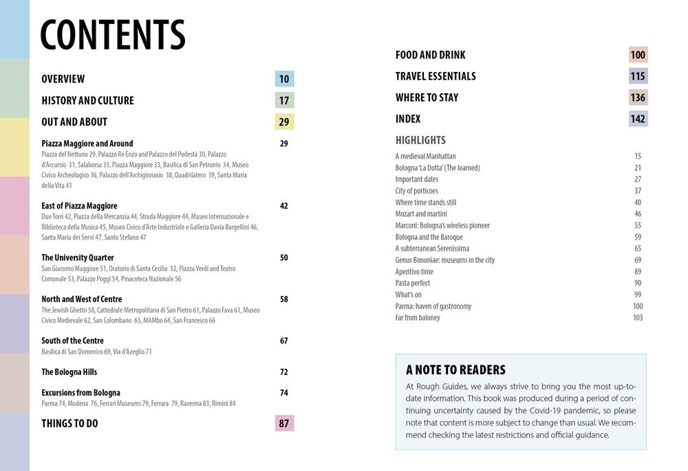 The Mini Rough Guide to Bologna (Travel Guide with eBook)