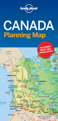 Lonely Planet Canada Planning Map 1