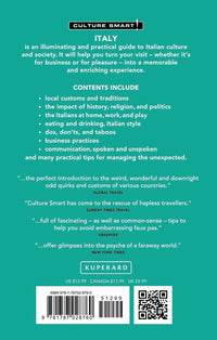 Italy - Culture Smart!
