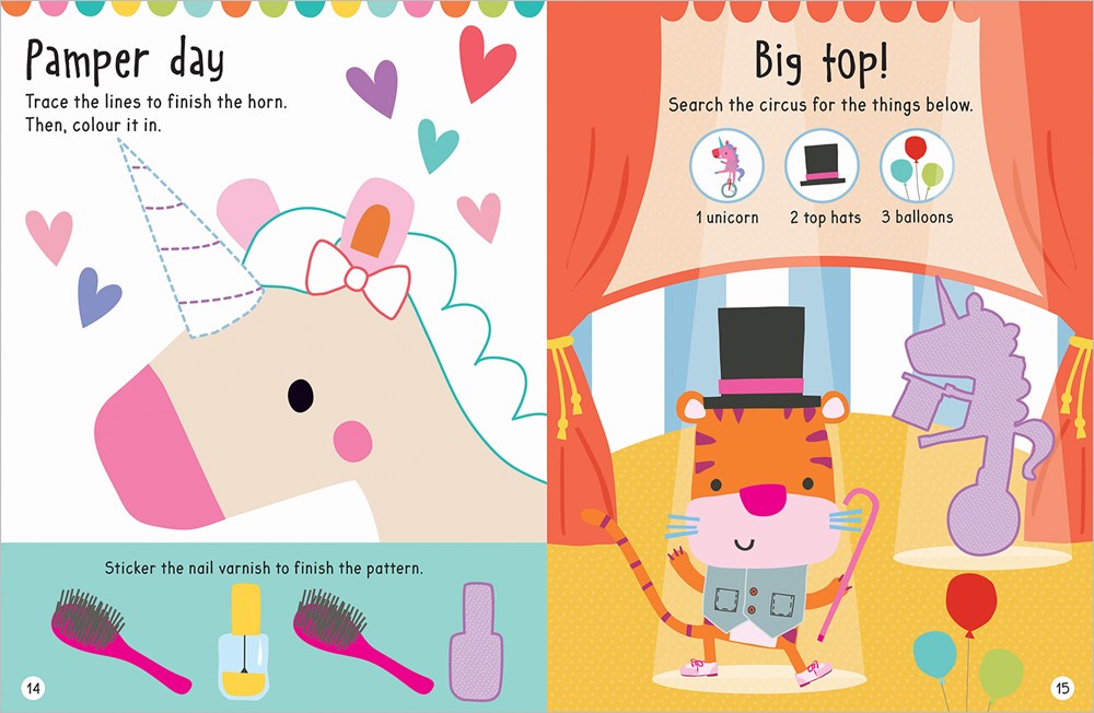 My Unicorns and Mermaids Sticker Book