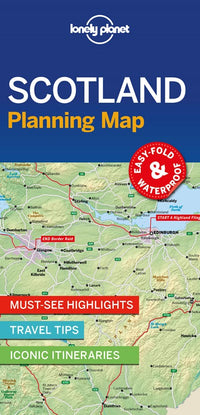 Lonely Planet Scotland Planning Map 1