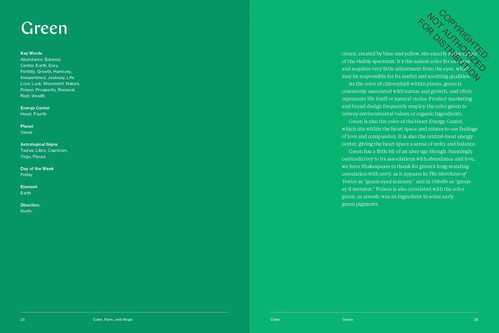 Color, Form, and Magic