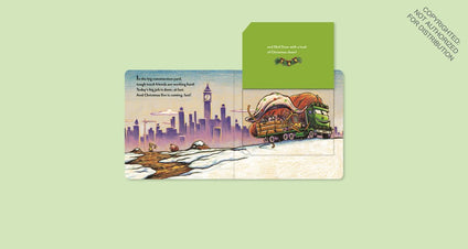 Construction Site Merry and Bright: A Christmas Lift-the-Flap Book (Goodnight Construction Site)