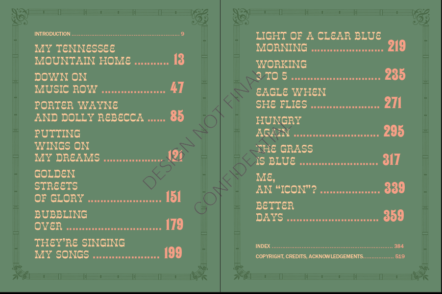 Dolly Parton Songteller: My Life in Lyrics: My Life in Lyrics