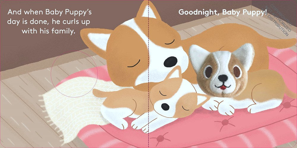 Baby Puppy: Finger Puppet Book