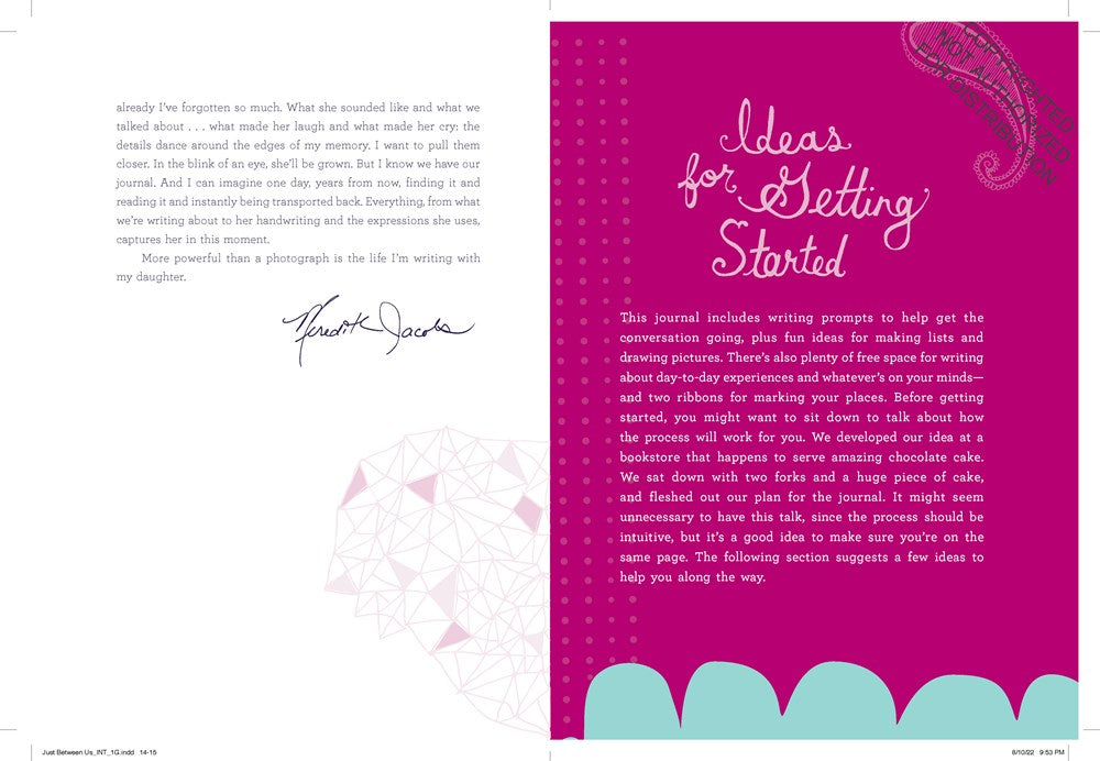 Just Between Us: Mother & Daughter revised edition