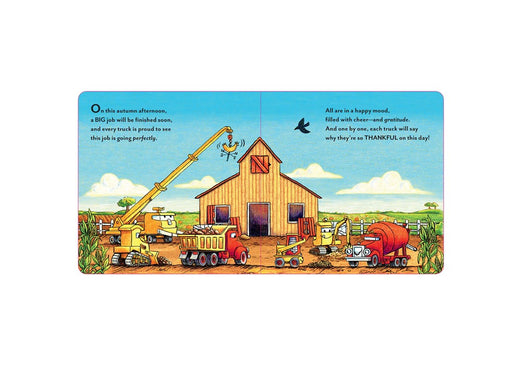 Construction Site A Thankful Night: A Thanksgiving Lift-the-Flap Book (Goodnight Construction Site)