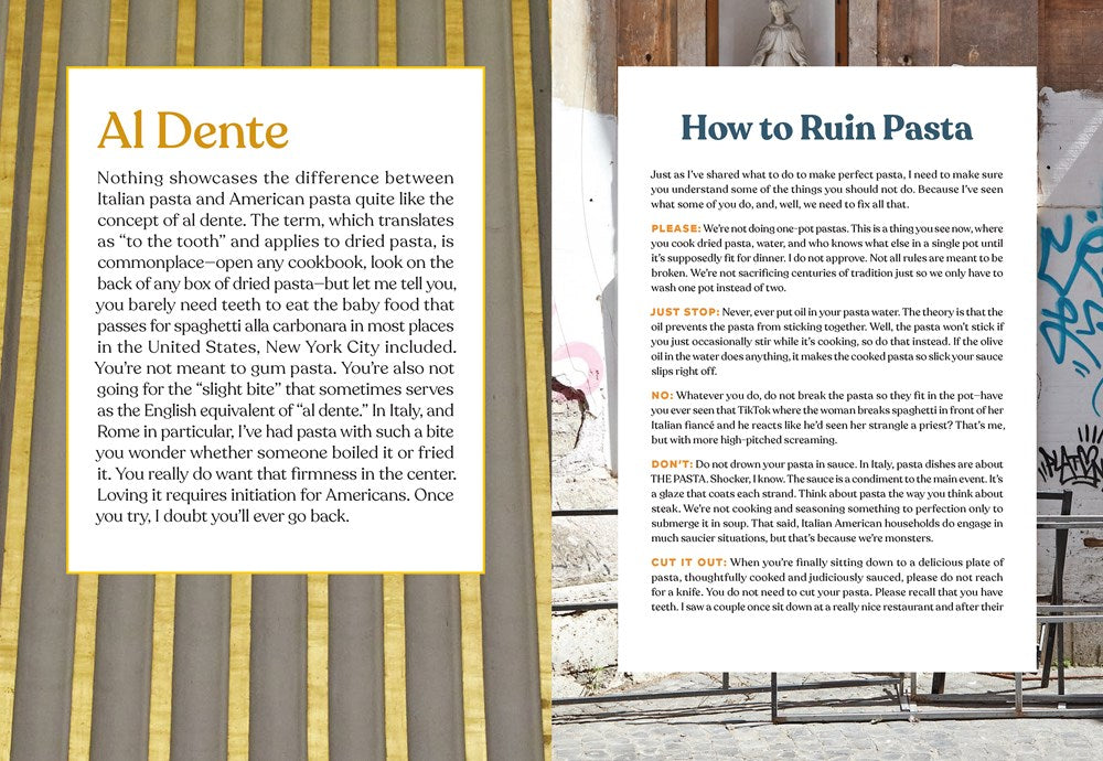 Your Pasta Sucks: A "Cookbook"