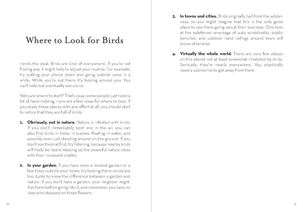 A Dumb Birds Field Guide to the Worst Birds Ever