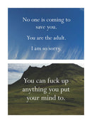 Disappointing Affirmations Sticker Book: 100+ Stickers to Stick Wherever