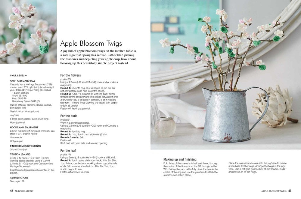 Crochet with Flowers and Plants