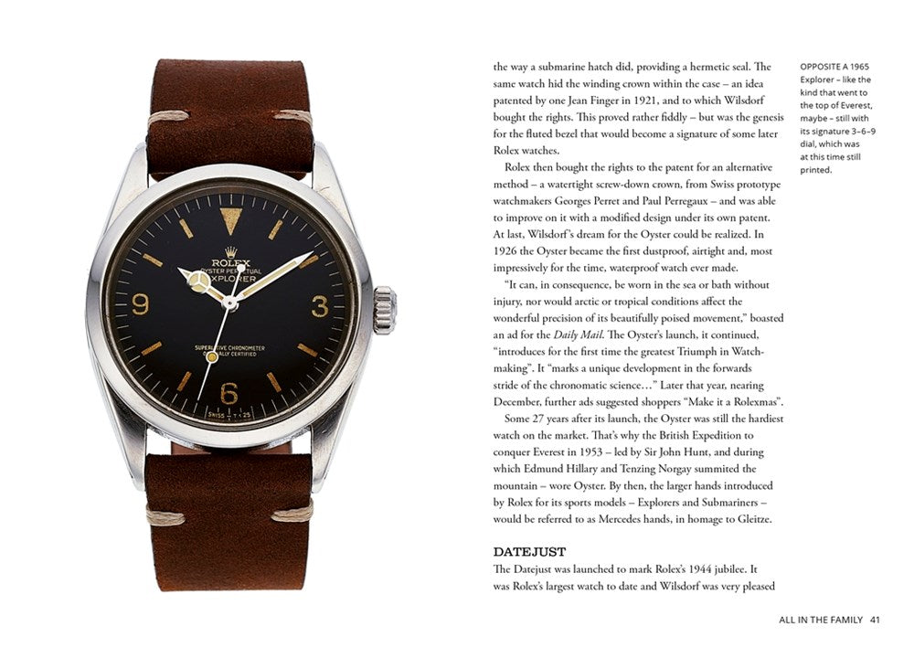 Little Book of Rolex: The story behind the iconic brand (Little Books of Fashion)