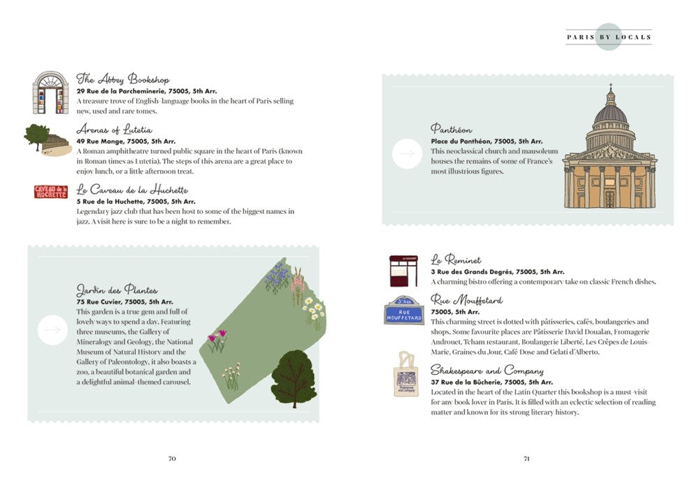 Paris, Block by Block: An Illustrated Guide to the Best of France's Capital