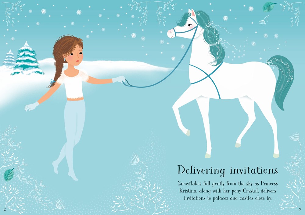 Little Sticker Dolly Dressing Snow Princess: An Interactive and Enchanting Sticker Adventure With Dress-Up Fun For Kids Exploring Winter Activities