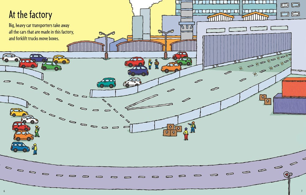 First Sticker Book Trucks: A Delightful Sticker Activity Book Showcasing Trucks, Construction Sites, and More