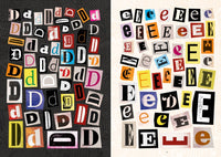 The Ransom Note Sticker Book: Thousands of letters for your anonymous messages