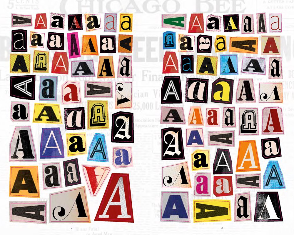 The Ransom Note Sticker Book: Thousands of letters for your anonymous messages