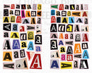 The Ransom Note Sticker Book: Thousands of letters for your anonymous messages