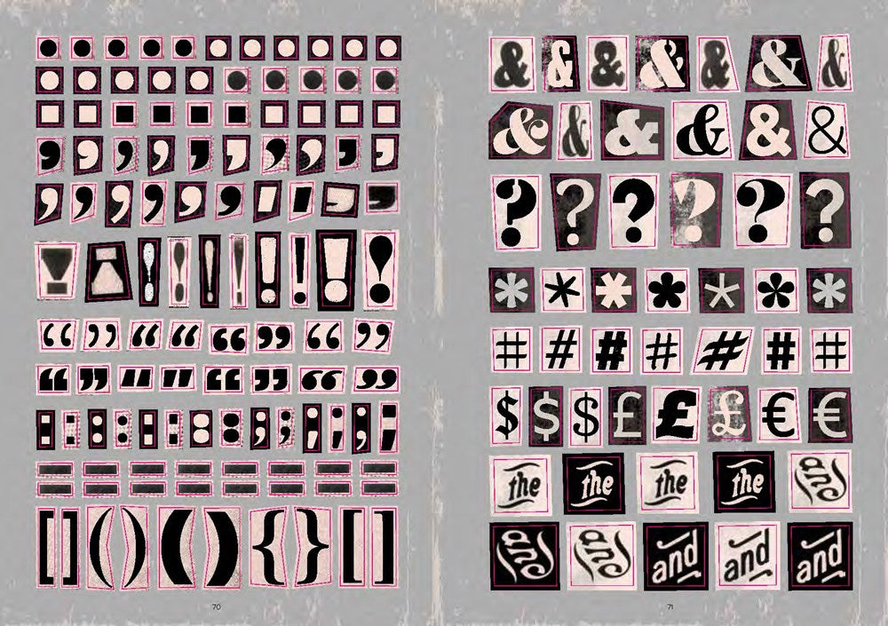 The Ransom Note Sticker Book: Thousands of letters for your anonymous messages