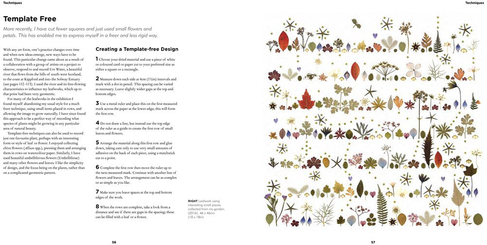 The Art of Pressed Flowers and Leaves