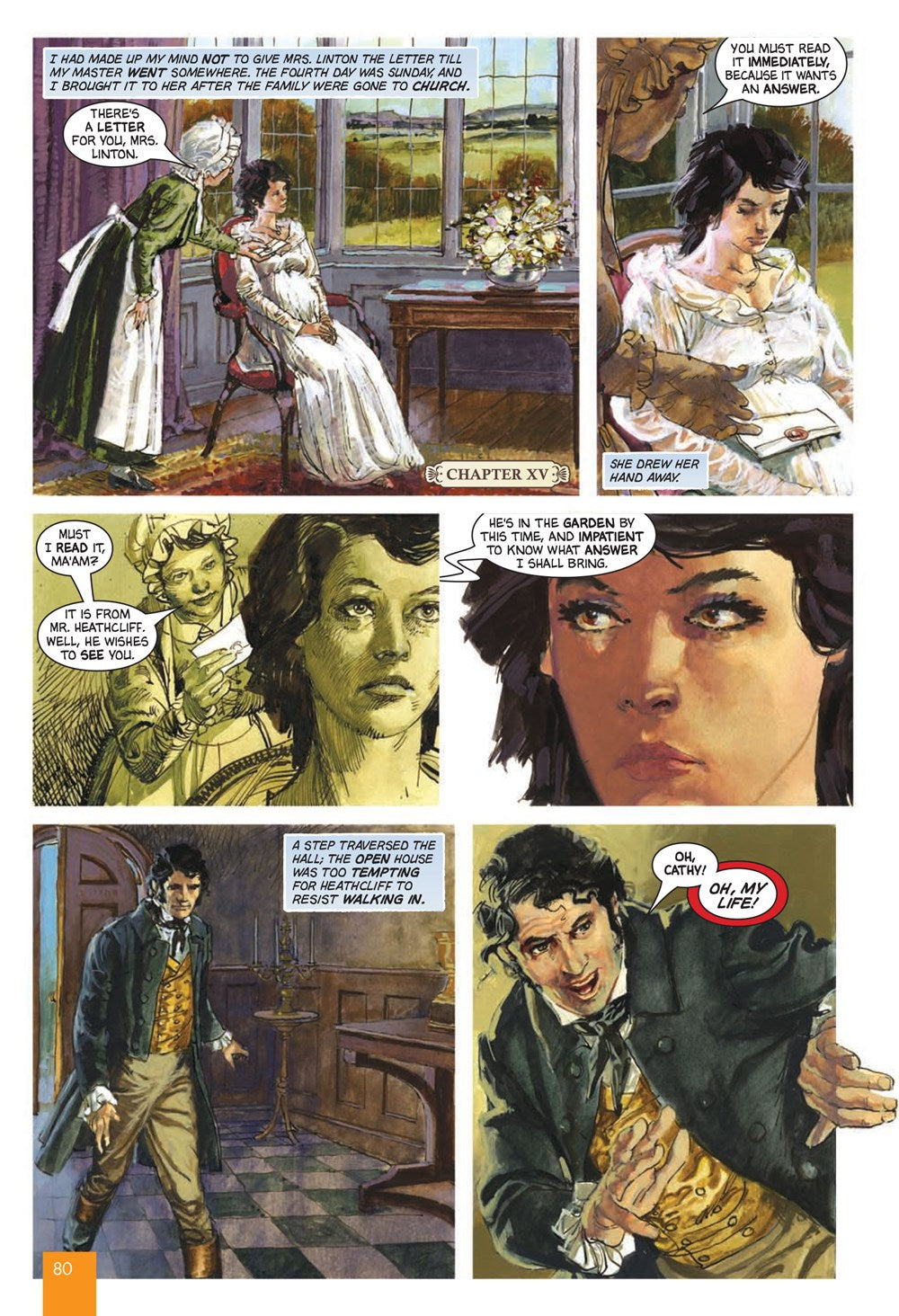 Wuthering Heights The Graphic Novel: Original Text