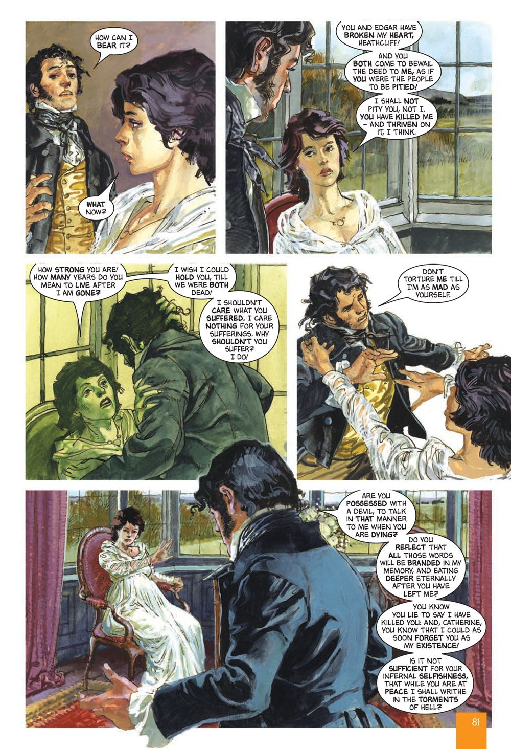 Wuthering Heights The Graphic Novel: Original Text