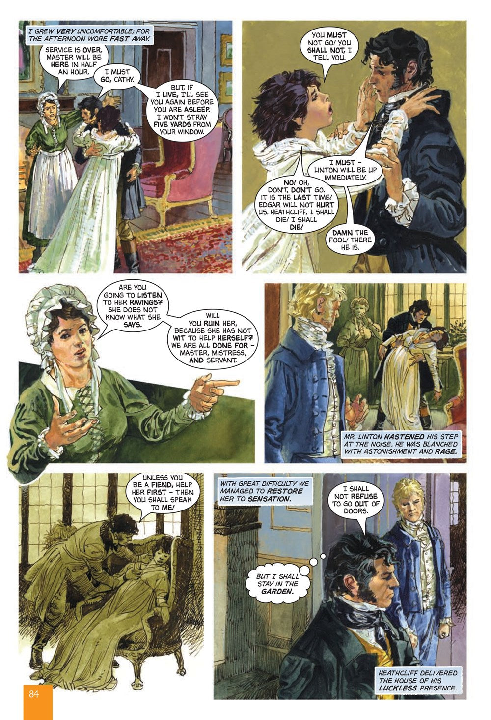 Wuthering Heights The Graphic Novel: Original Text