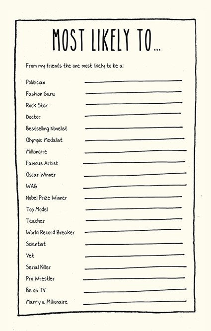 Burn After Writing Teen. New Edition