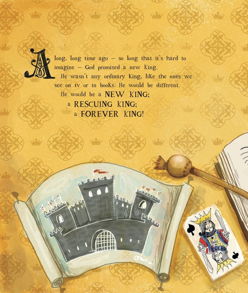 The Christmas Promise: A True Story from the Bible about God's Forever King (Illustrated Christian Christmas gift for kids ages 3-6 telling the nativity story) (Tales That Tell the Truth)