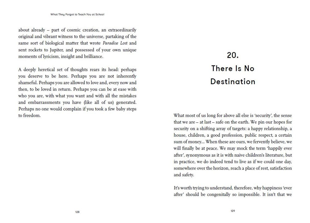 What They Forgot To Teach You At School