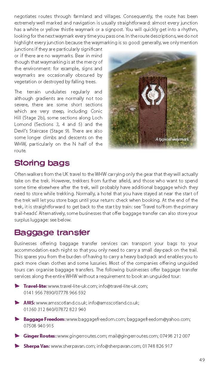 Trekking the West Highland Way