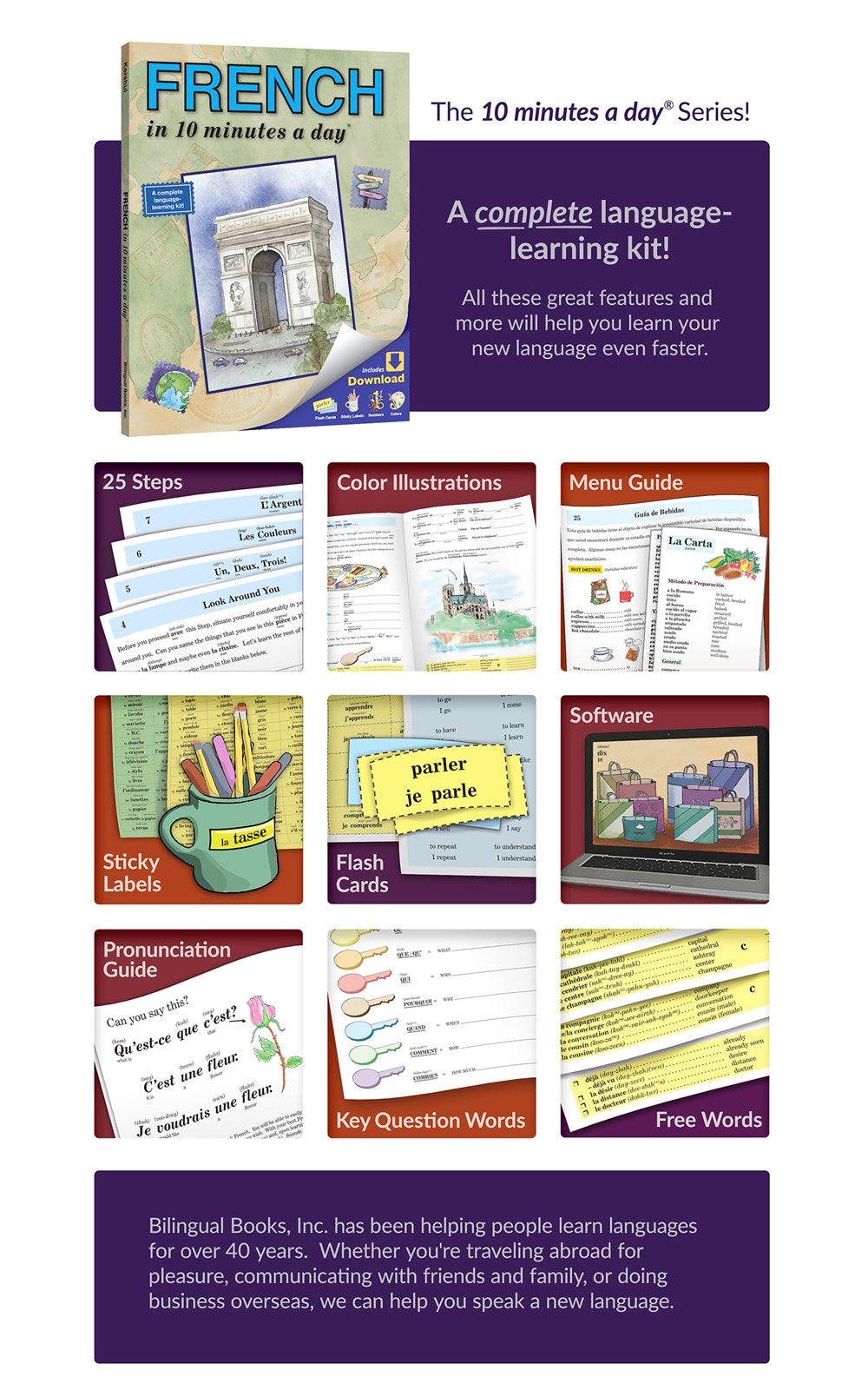 FRENCH in 10 minutes a day