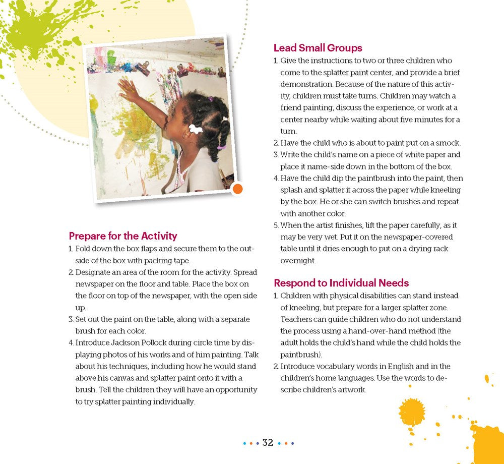 Expressing Creativity in Preschool